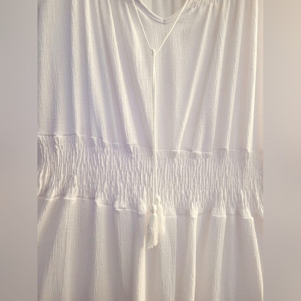 ✨️Love White Ruffled Tiered Sundress - Picture 2 of 10